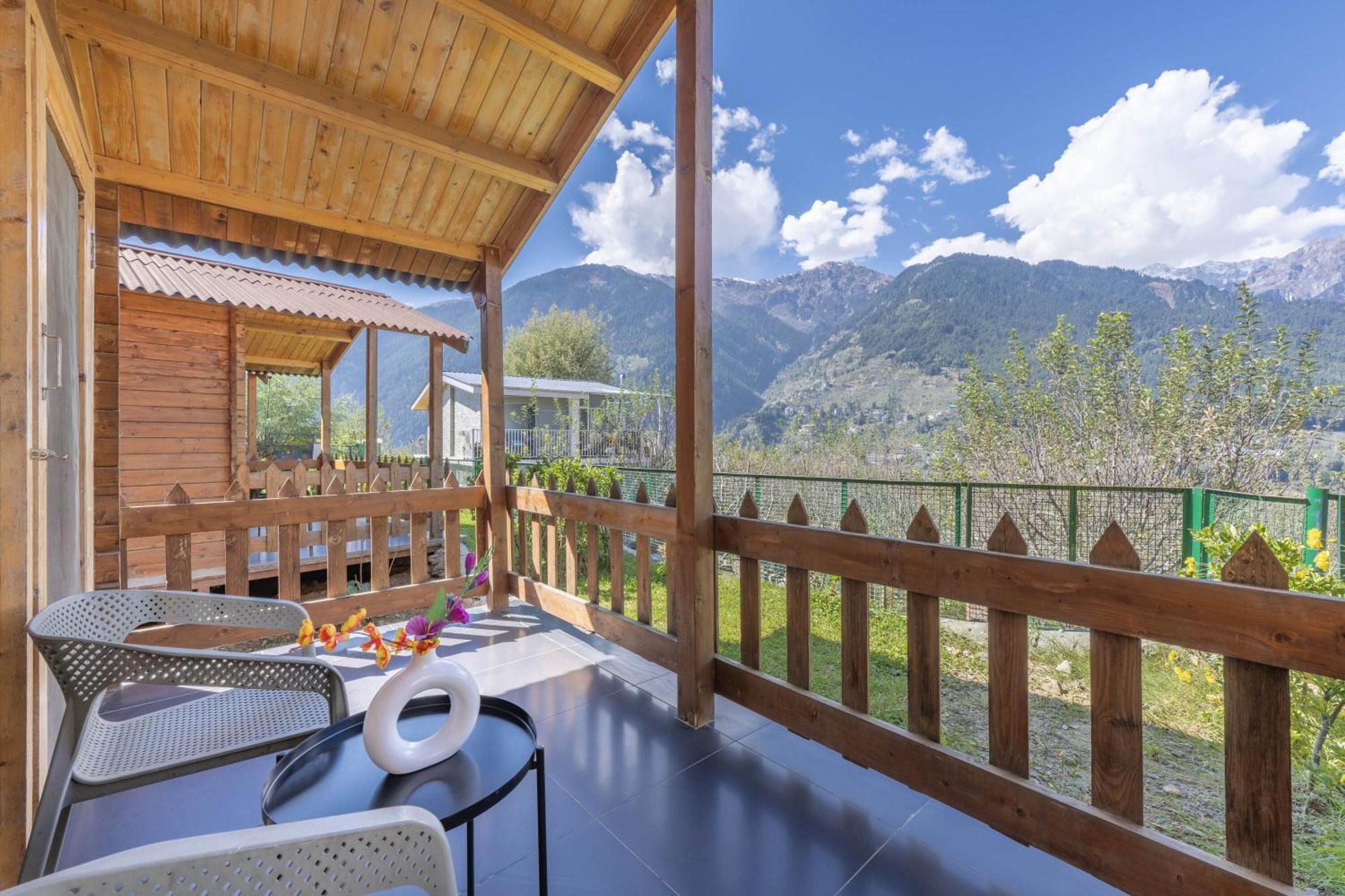 Отель Echor Himalayan Heights Manali Экстерьер фото
