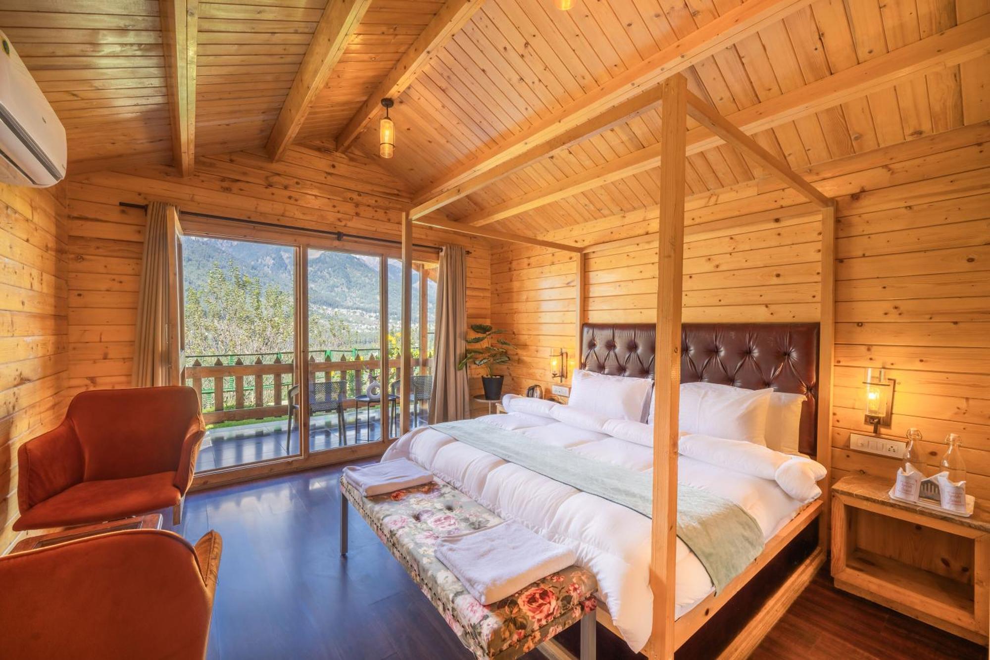 Отель Echor Himalayan Heights Manali Экстерьер фото