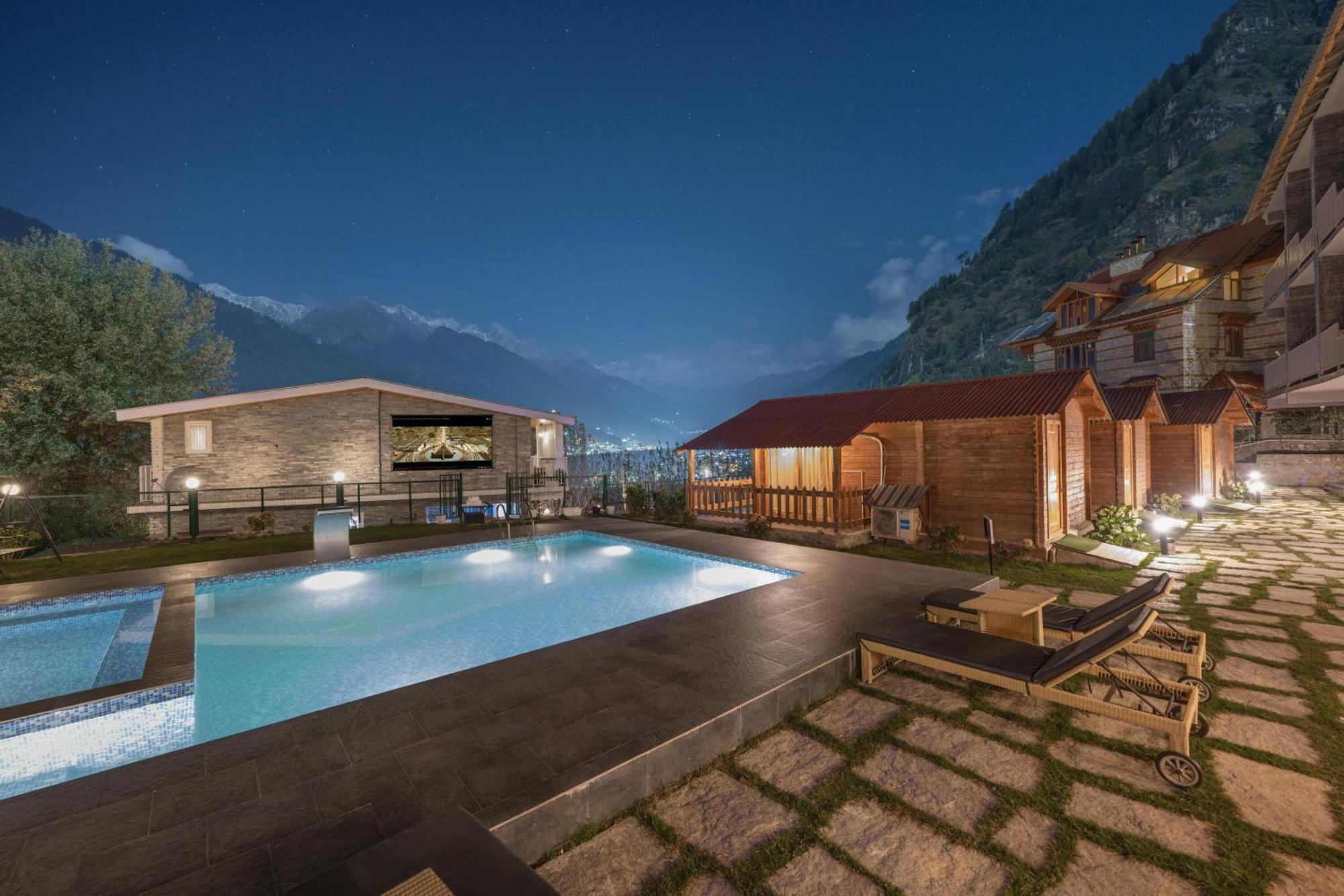 Отель Echor Himalayan Heights Manali Экстерьер фото