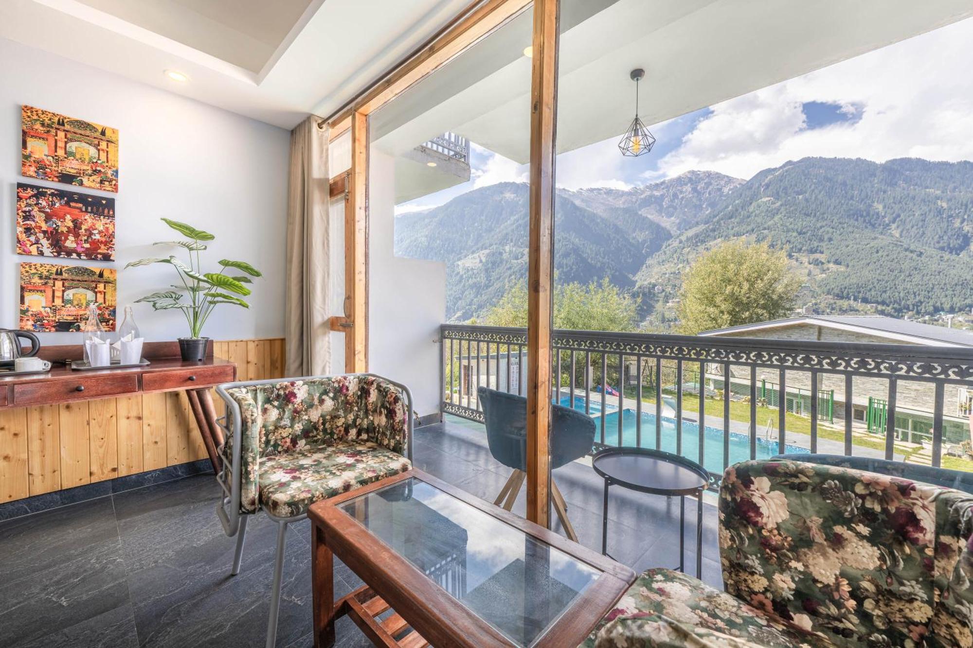 Отель Echor Himalayan Heights Manali Экстерьер фото