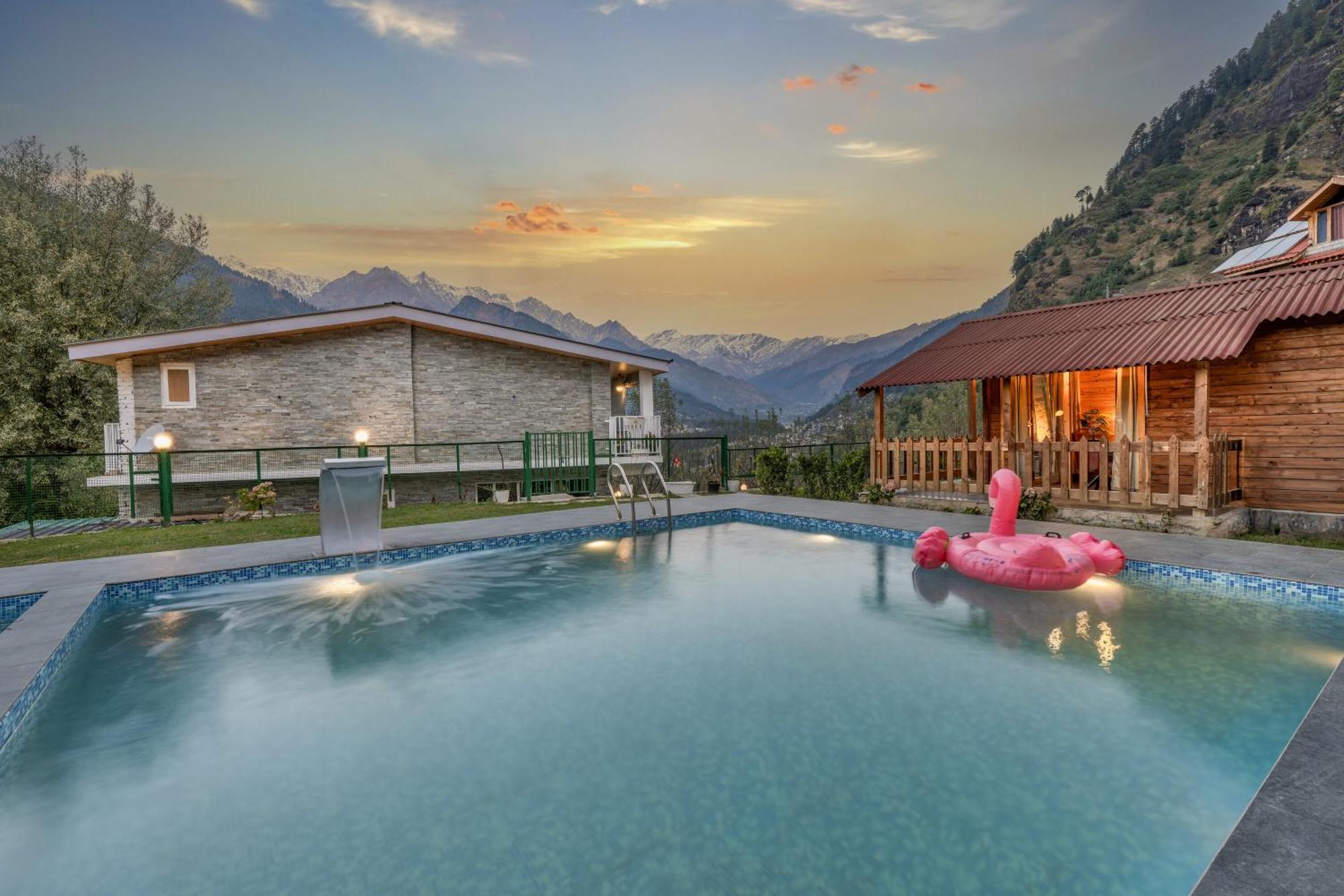 Отель Echor Himalayan Heights Manali Экстерьер фото