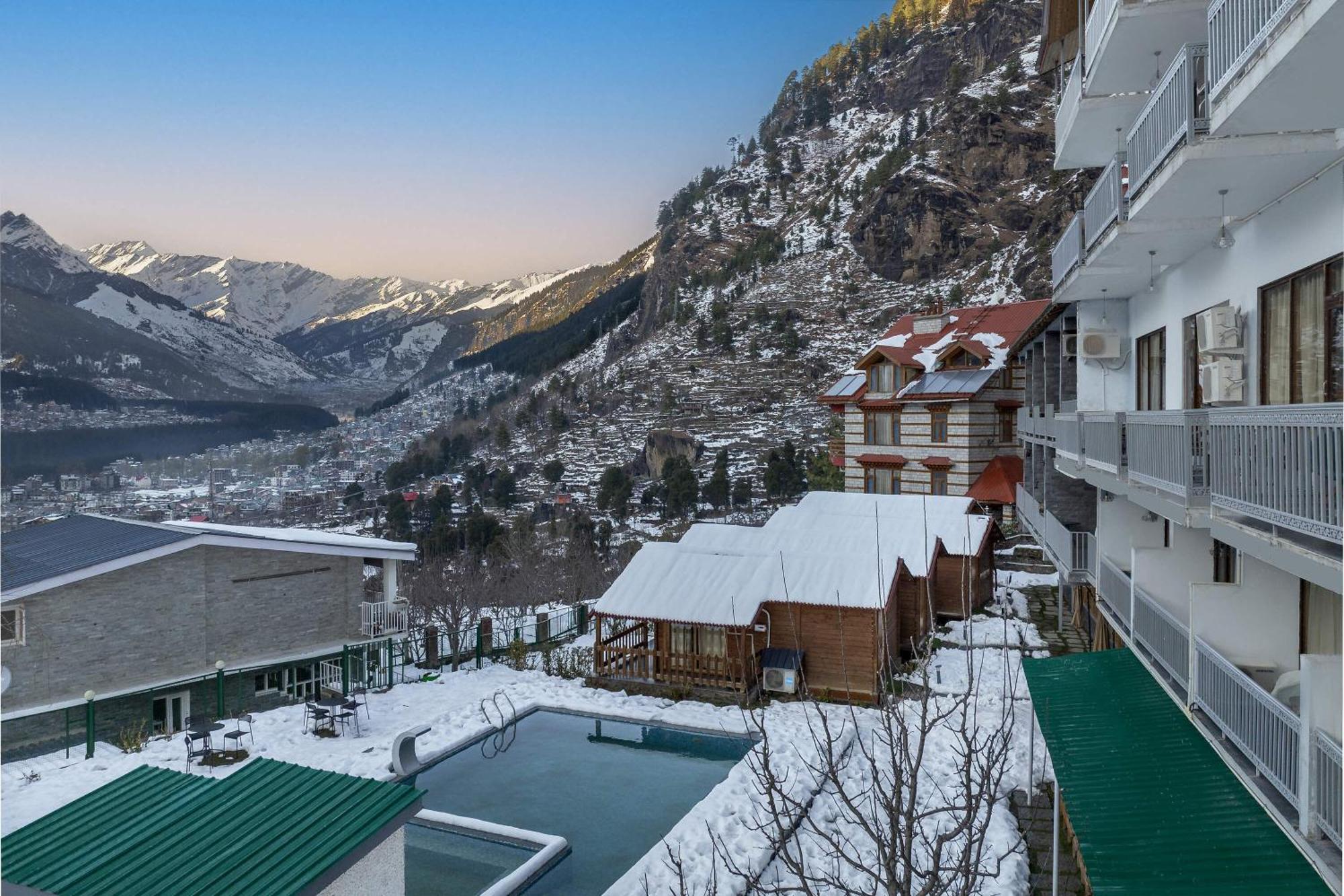 Отель Echor Himalayan Heights Manali Экстерьер фото