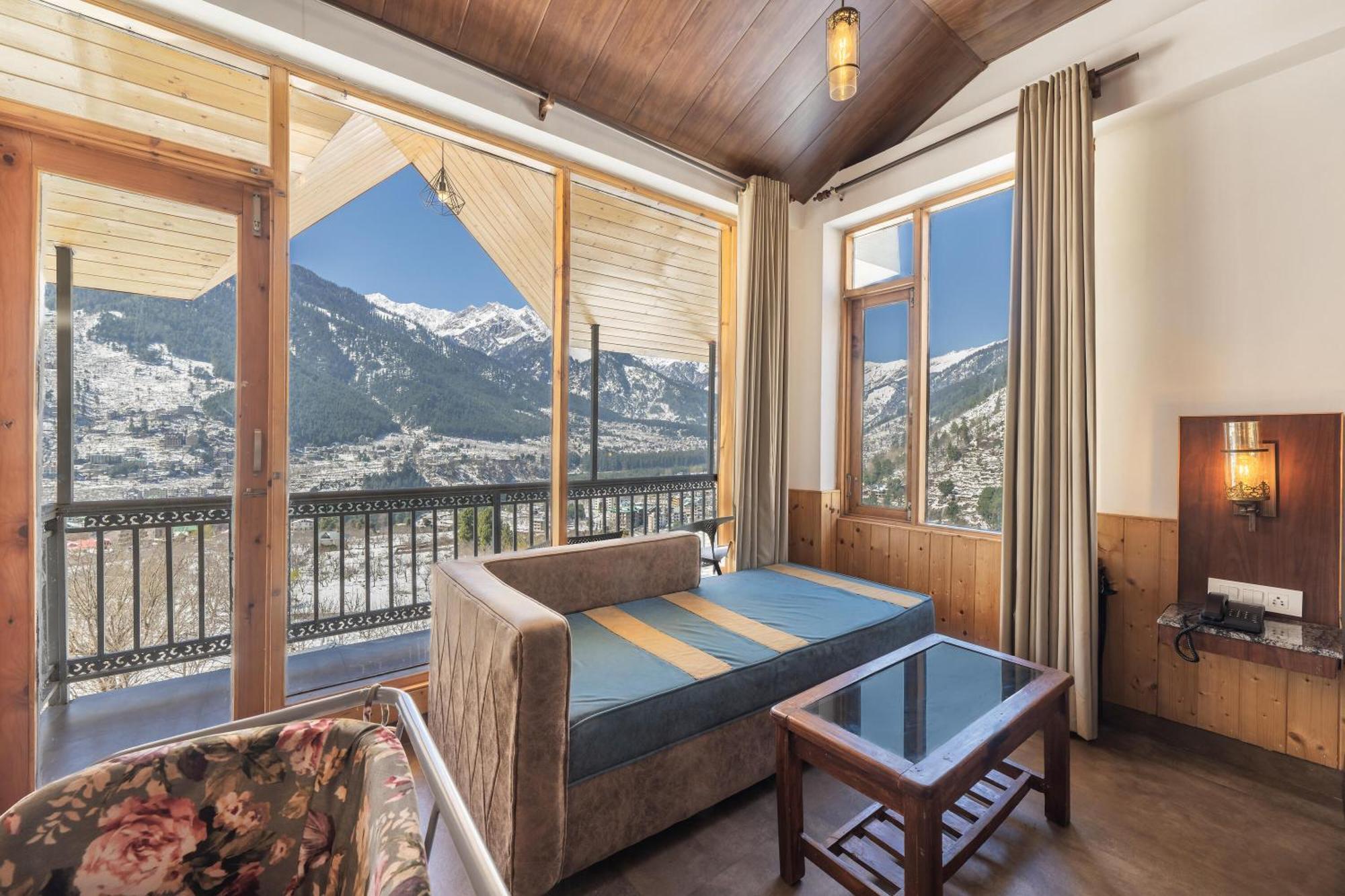 Отель Echor Himalayan Heights Manali Экстерьер фото
